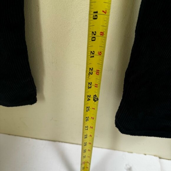 Levi’s NEW Corduroy Straight Leg Zip Mid Rise Pockets Pants Jeans Black 30 Goth - Picture 15 of 16